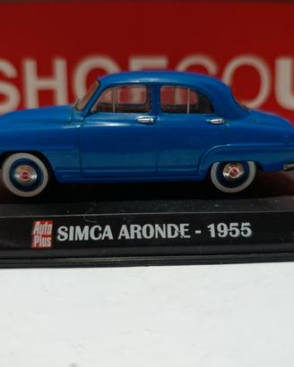 Modellino di Simca Aronde del 1955 scala 1/43