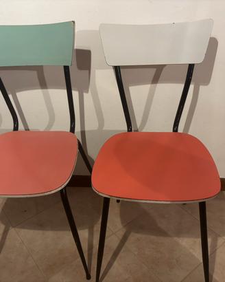 Coppia sedie vintage anni ‘60