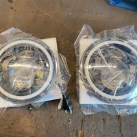 Coppi Fari Led 7 Pollici 50W , 5000 LM con freccia