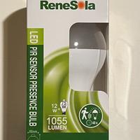 Lampadina led ReneSola 12W con sensore movimento