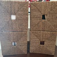 cesti in vimini Knipsa IKEA