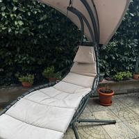 Poltrona a dondola sospesa