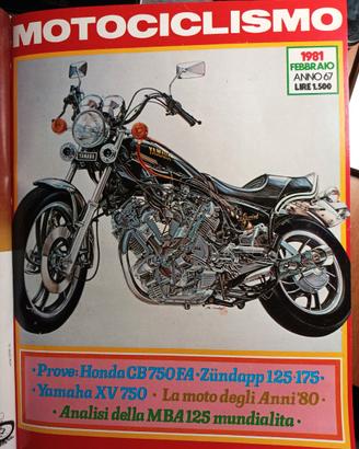 Rivista MOTOCICLISMO numero 2 del 1981