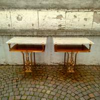 Coppia comodini design anni 50