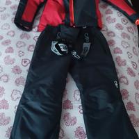 completo sci bambino alt.128 più scarponcini 37