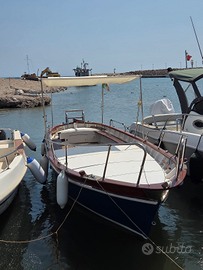 Gozzo Scotti e Belli, legno, appena restaurato