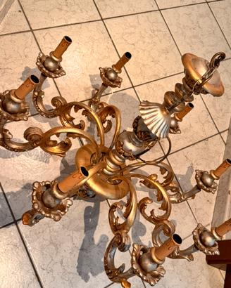 Lampadario stile antico