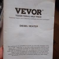 Riscaldatore vevor cinibasto 5kw