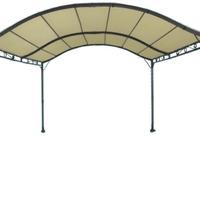 Gazebo “Pergola Maxi” in acciaio mt 3×4