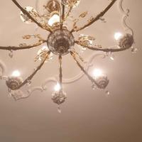 Lampadario sala 12 luci