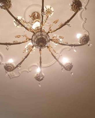 Lampadario sala 12 luci