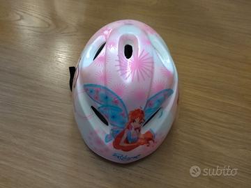 Casco bicicletta bambina Winx