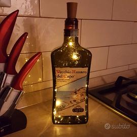 Bottiglia Lampada Vecchio Amaro Del Capo Batteria