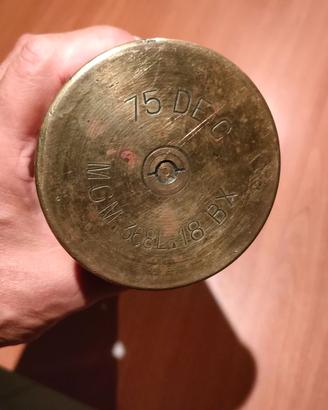 Bossolo ottone Francese ww1 da 75