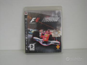 Gioco Ps3 Formula 1 championship edition