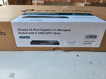 🚀 TP-Link Omada SG3428X –24 Porte Gigabit + 4 SF
