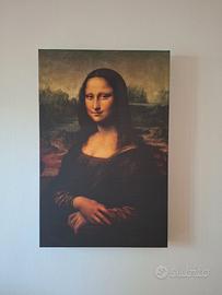 Gioconda stampa Giclée su tela Easyart 48x73