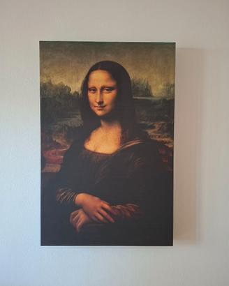 Gioconda stampa Giclée su tela Easyart 48x73