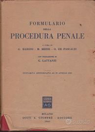 Baroni-Berri-De Pascalis Formulario della procedur