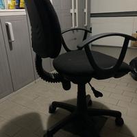 Sedia da ufficio con ruote