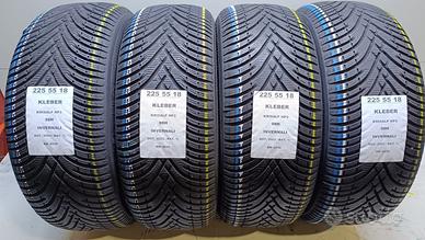 4 GOMME 225 55 18 KLEBER INV RIF4516