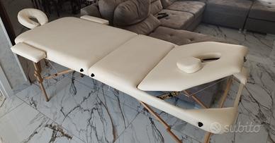 Lettino massaggi portatile pieghevole con sacca