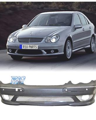 PARAURTI ANTERIORE MERCEDES W203 00-04 LOOK C32 AM