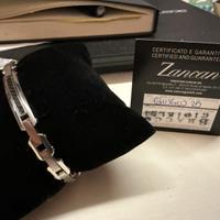 Bracciale in acciaio nuovo mai usato