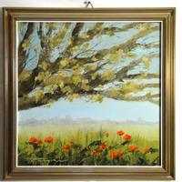 Enzo Pasqui  Dipinto olio su Masonite