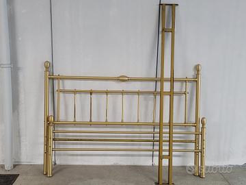 letto in ottone