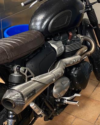 Scarico Vance & Hines Triumph Street Twin e Scramb