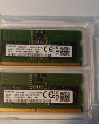 Samsung Ram DDR5 SODIMM 5600mhz CL.46