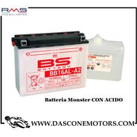 BATTERIA NUOVA SLA BB16AL-A2 Ducati Monster 600 75