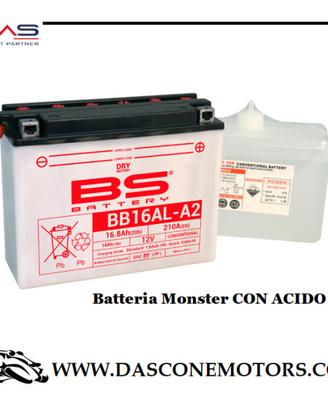 BATTERIA NUOVA SLA BB16AL-A2 Ducati Monster 600 75