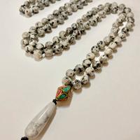 Collana Mala con pietre dure Stone