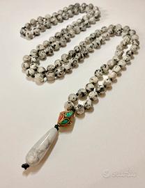 Collana Mala con pietre dure Stone