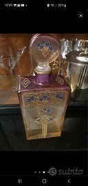 Bottiglia  in vetro colorato