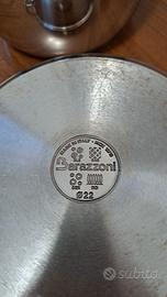 4 PENTOLE BARAZZONI COMPLETE DI COPERCHIO