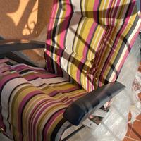 Sedia a sdraio reclinabile