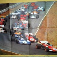Poster Autosprint-J.P.JARIER-OSELLA FORD COSWORTH