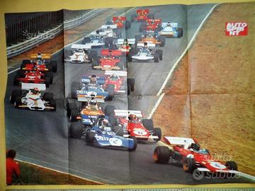 Poster Autosprint-J.P.JARIER-OSELLA FORD COSWORTH