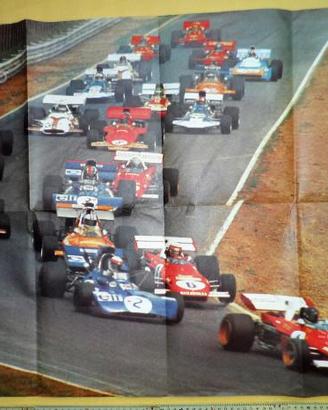 Poster Autosprint-J.P.JARIER-OSELLA FORD COSWORTH