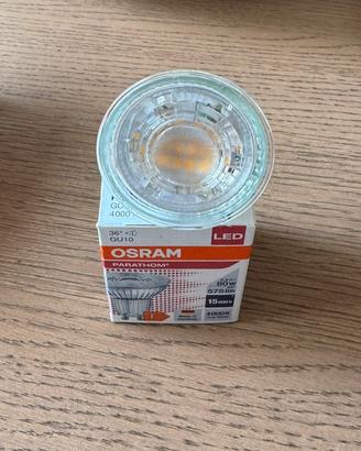 5 lampadine LED OSRAM PARATHOM GU10 nuove