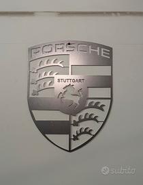 Stemma Porsche in ferro