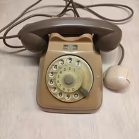 Telefono a disco vintage 