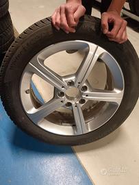 Cerchi originali Mercedes +gomme Hankook invernali