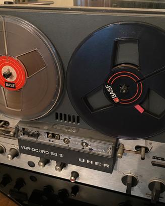 REGISTRATORE A NASTRO UHER VARIOCORD 63s