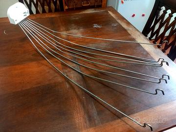 telaio pieghevole per tenda doccia