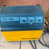 Jungheinrich carica batteria SLT 100 24V 30A 220V