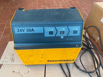 Jungheinrich carica batteria SLT 100 24V 30A 220V